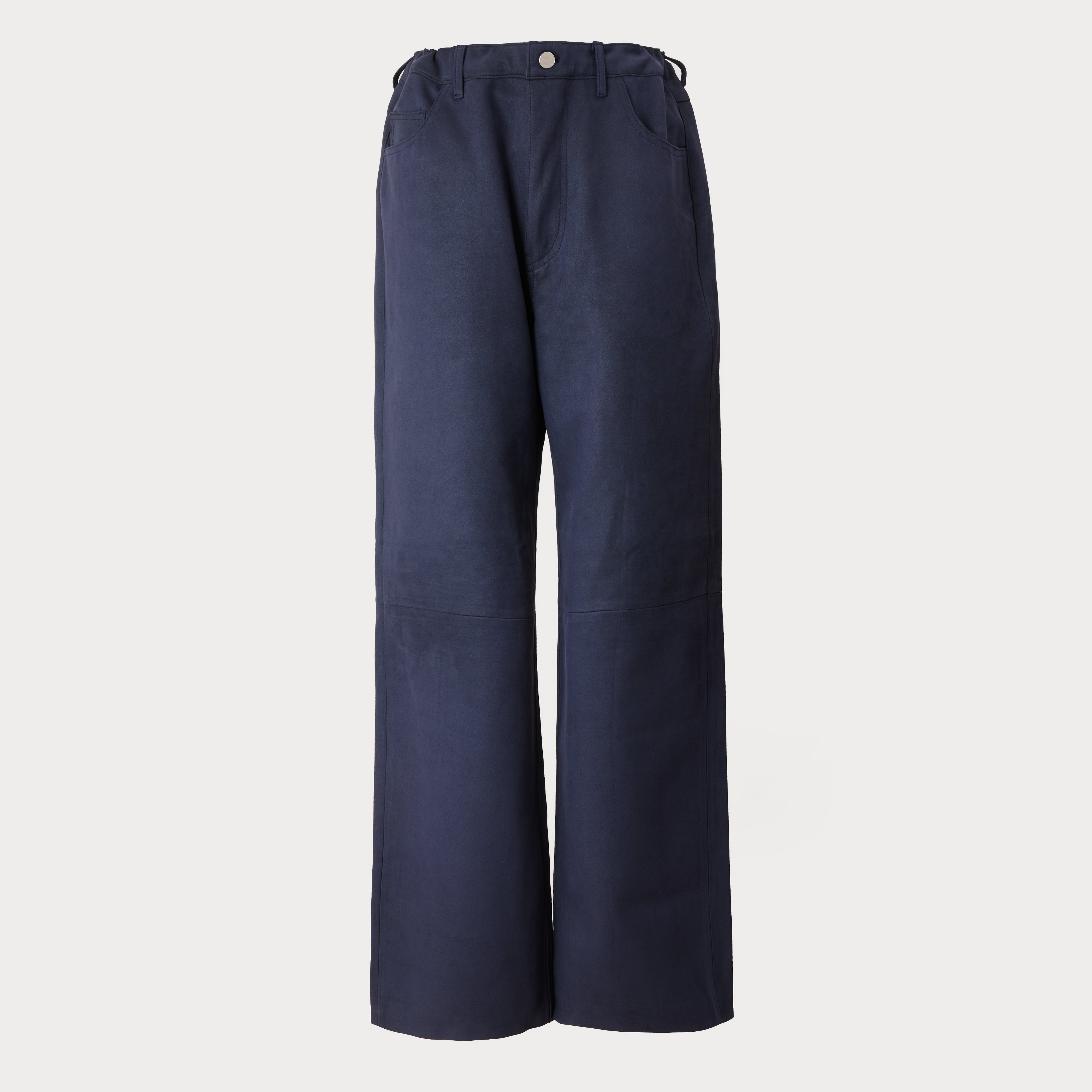 SUEDE TOUCH PANTS NAVY – FEELS.