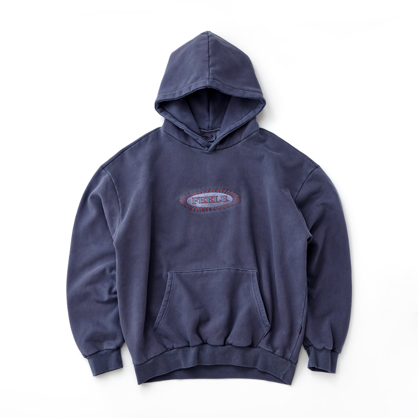 PIGMENT DYE HOODIE NAVY