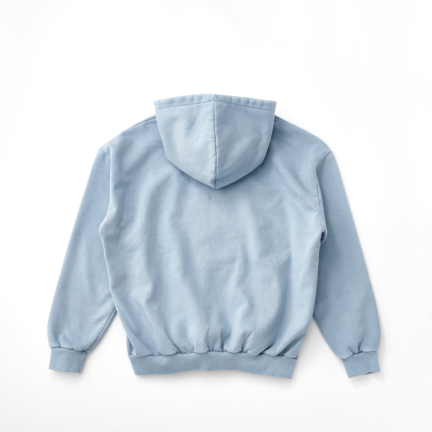 PIGMENT DYE HOODIE LIGHT BLUE