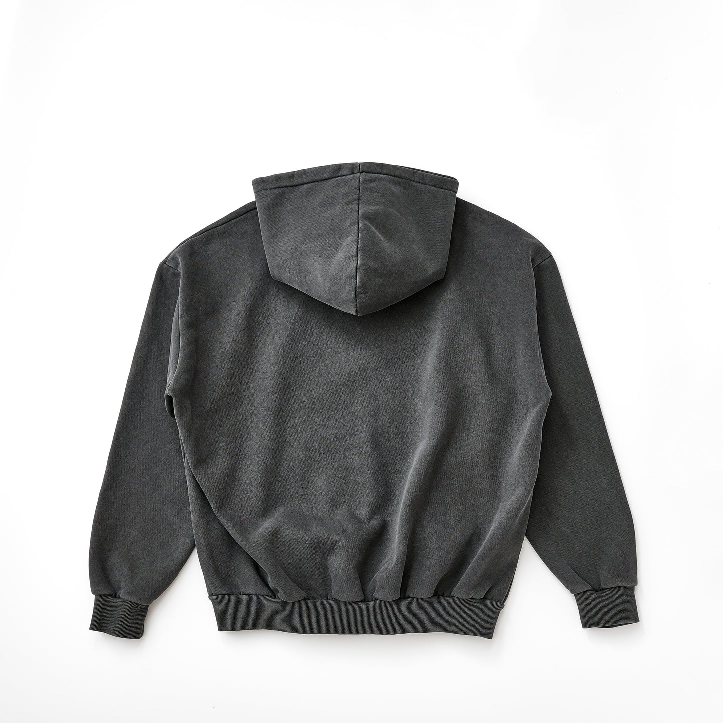 PIGMENT DYE HOODIE BLACK