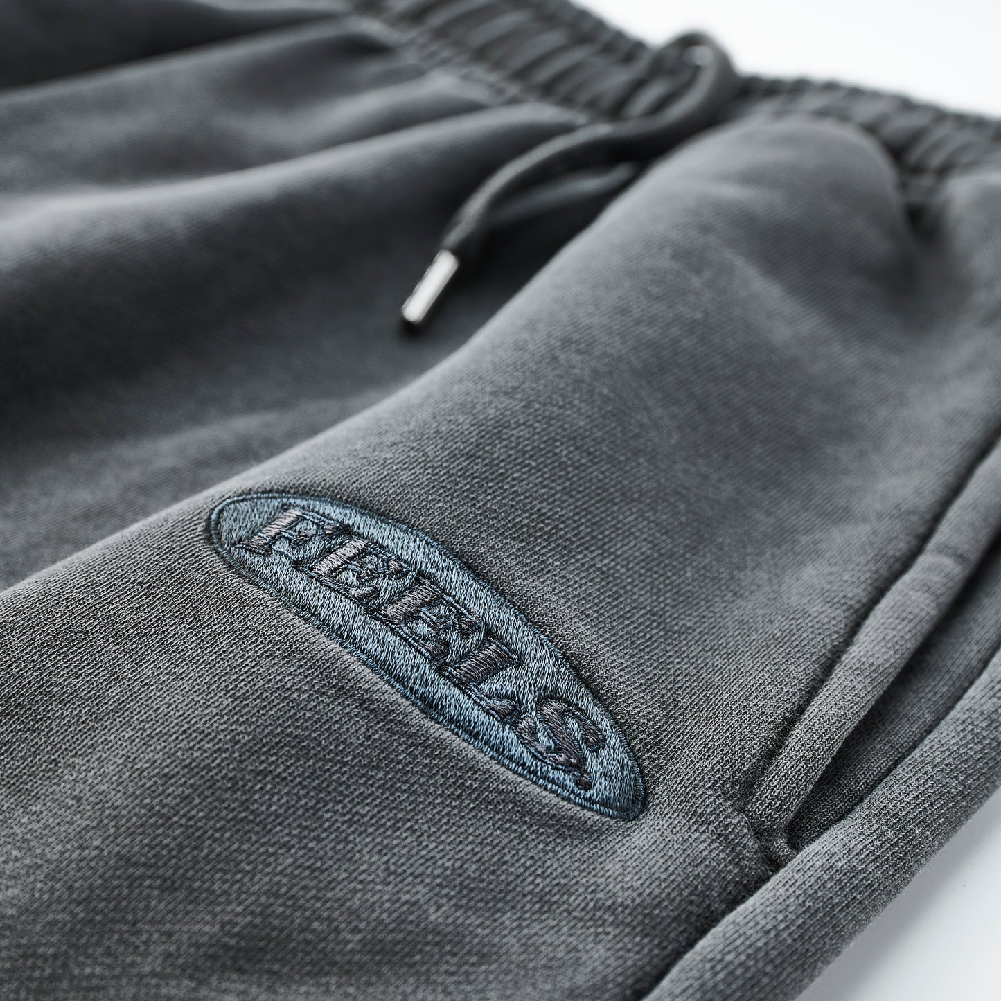PIGMENT DYE PANTS BLACK