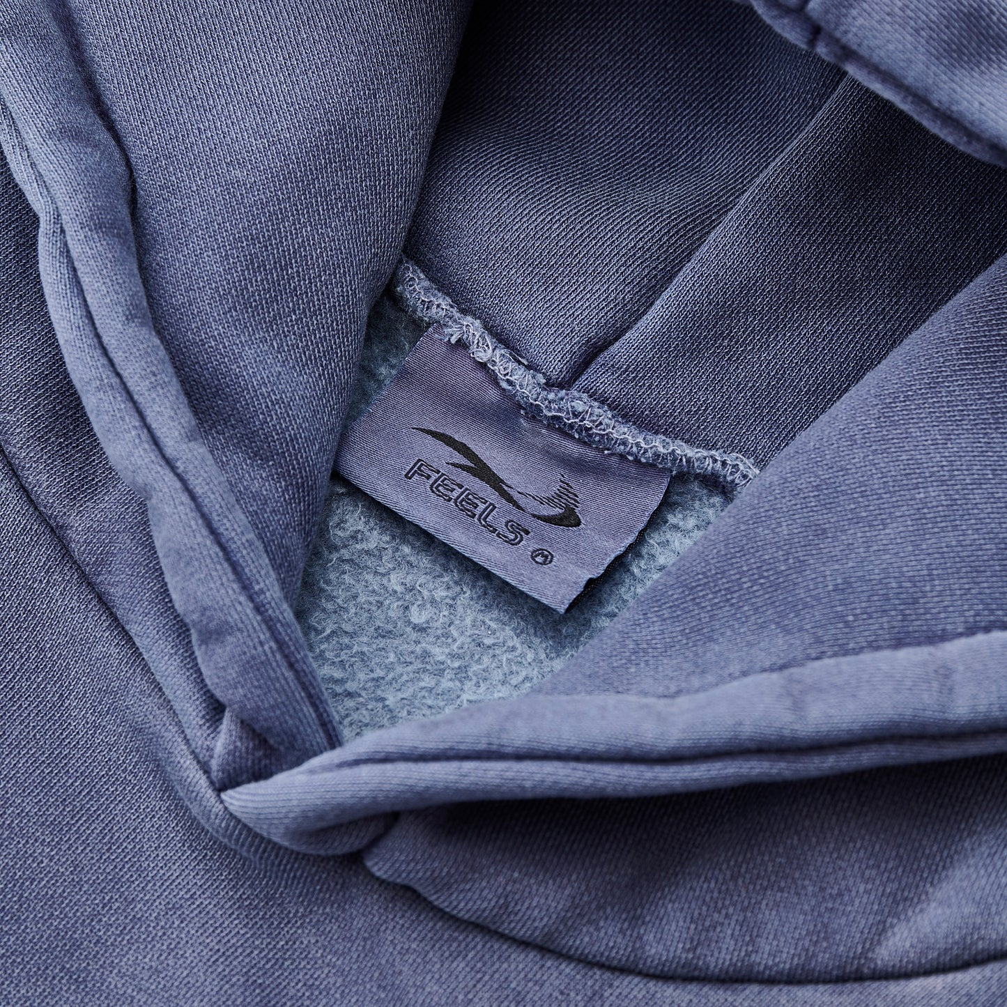PIGMENT DYE HOODIE NAVY