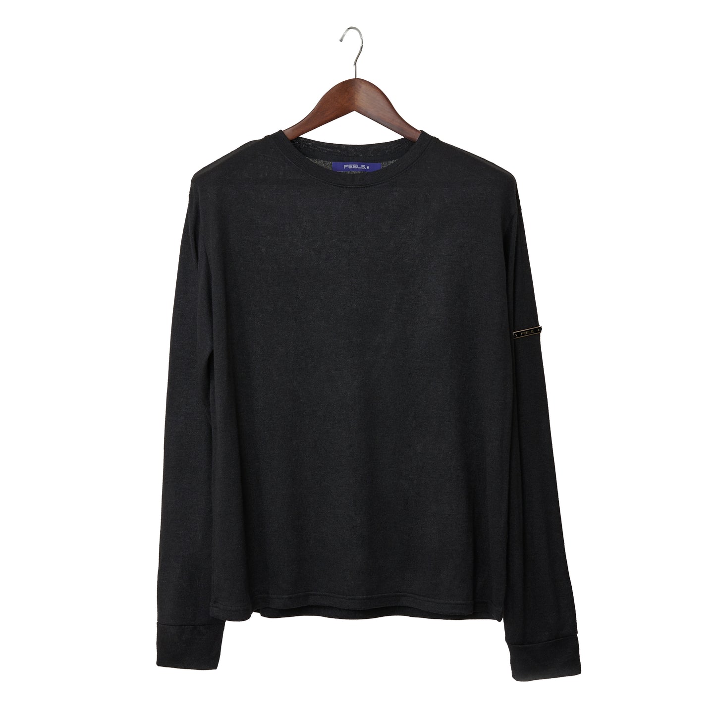 RAYON KNIT BLACK