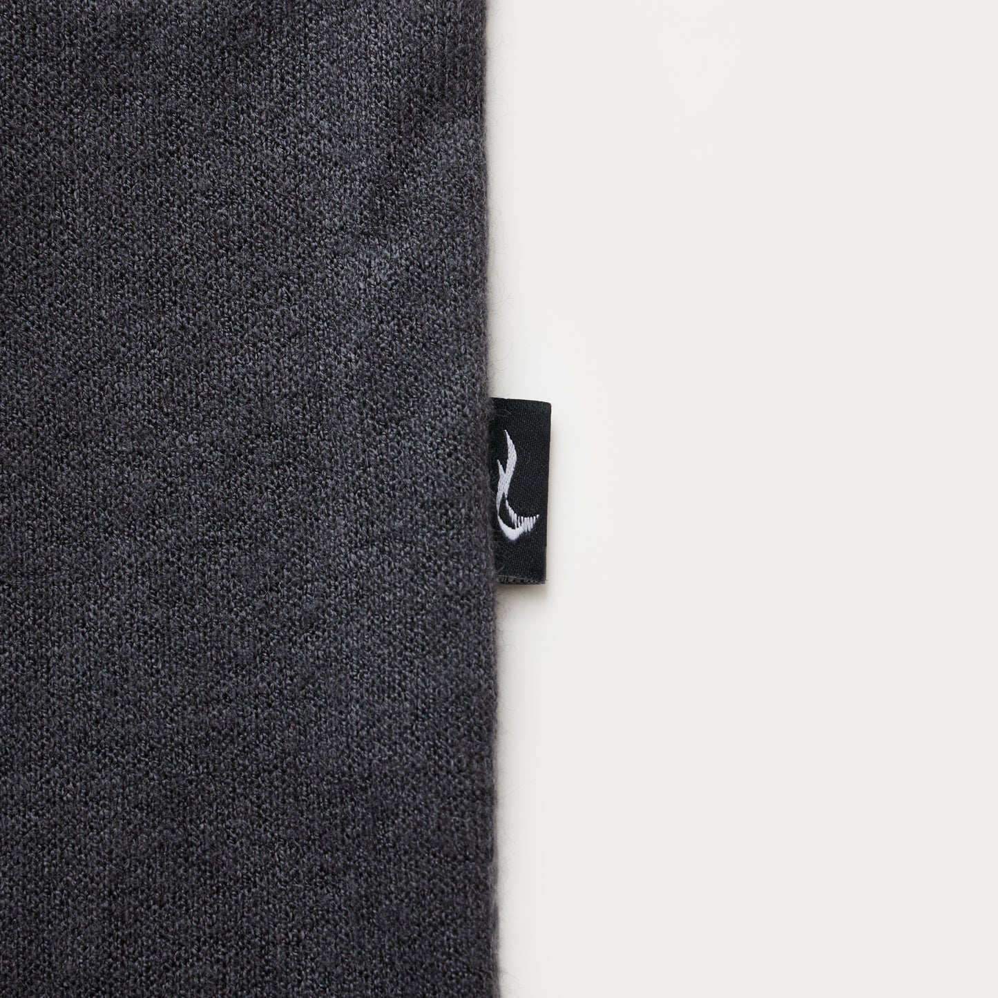 RAYON ZIP UP HOODIE GRAY