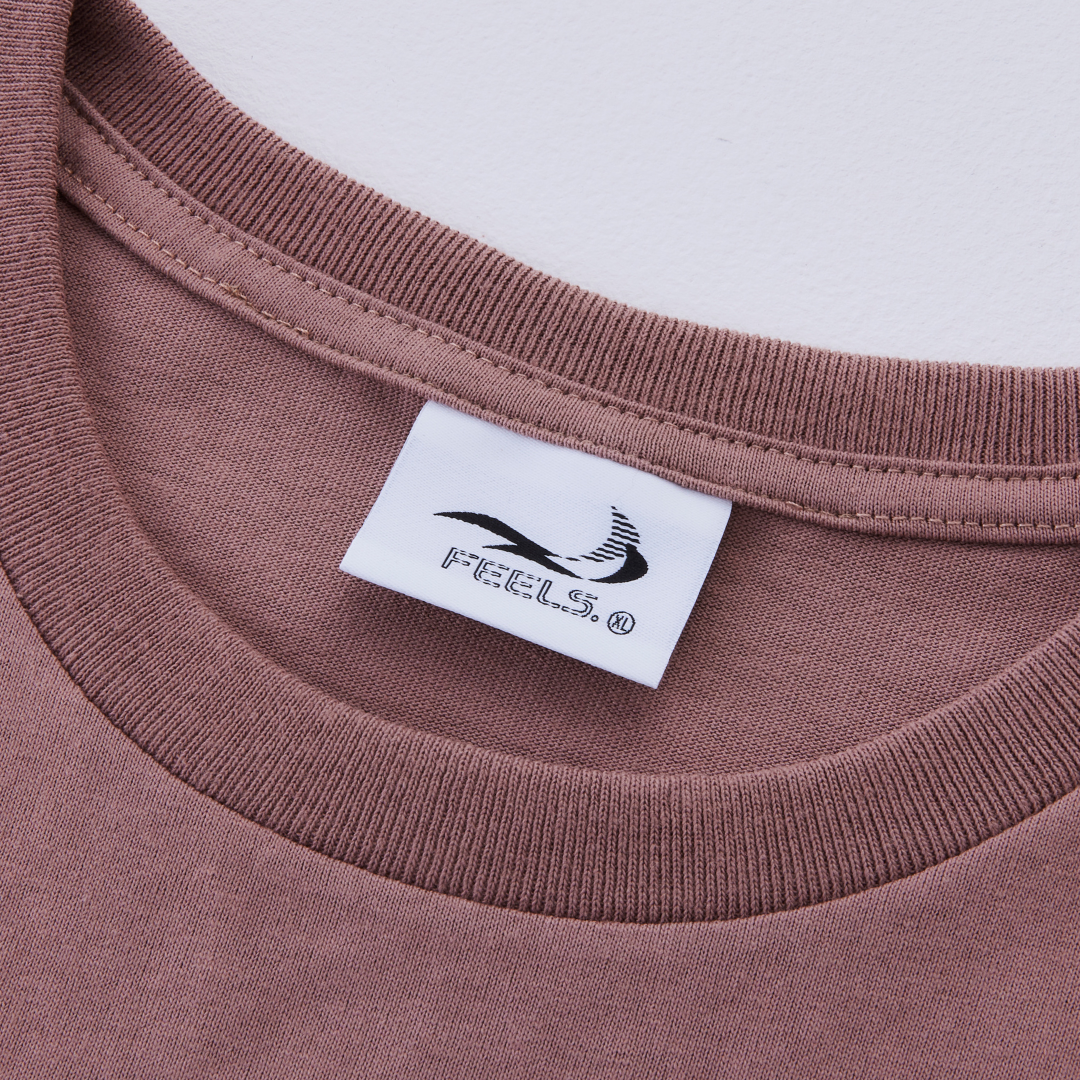 CLASSIC COLORED T-SHIRT AZUKI BROWN