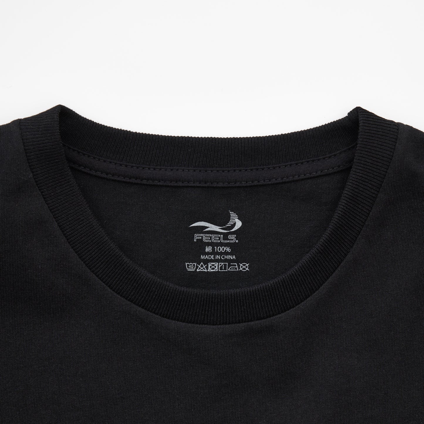PACK TEES 2pieces BLACK