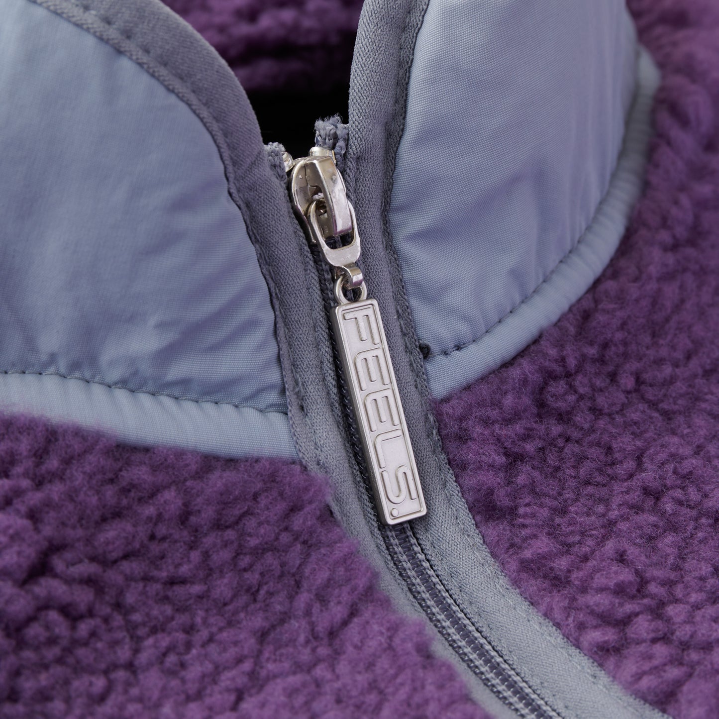BOA FLEECE ZIP JACKET PURPLE