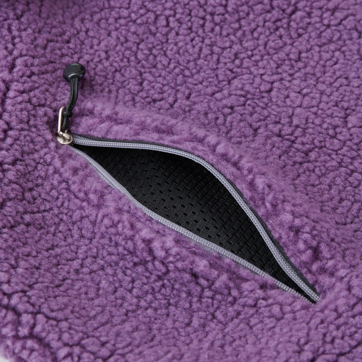 BOA FLEECE ZIP JACKET PURPLE