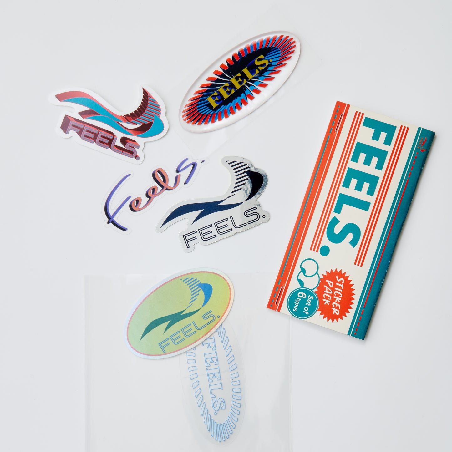 STICKER PACK Set of 6types