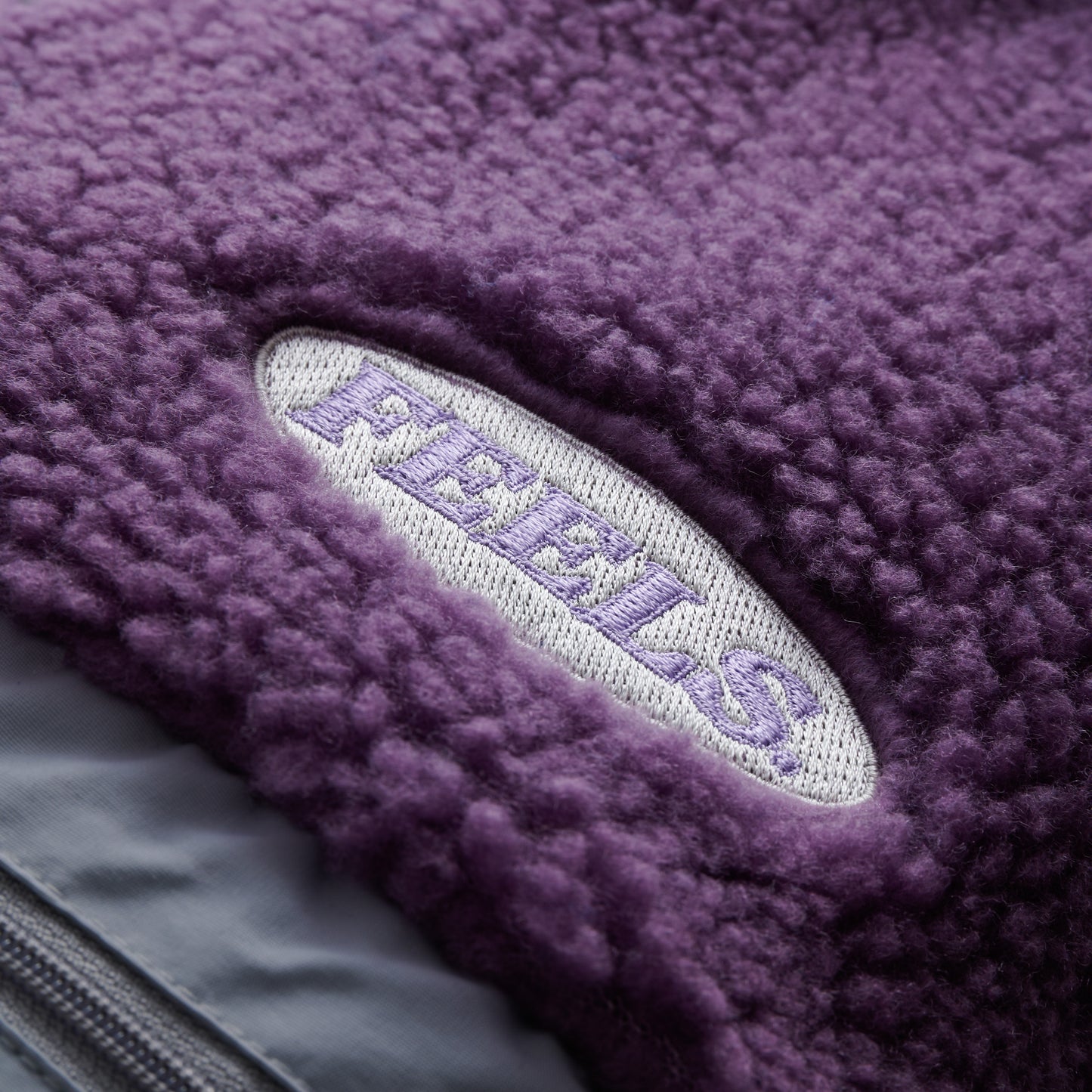 BOA FLEECE ZIP JACKET PURPLE