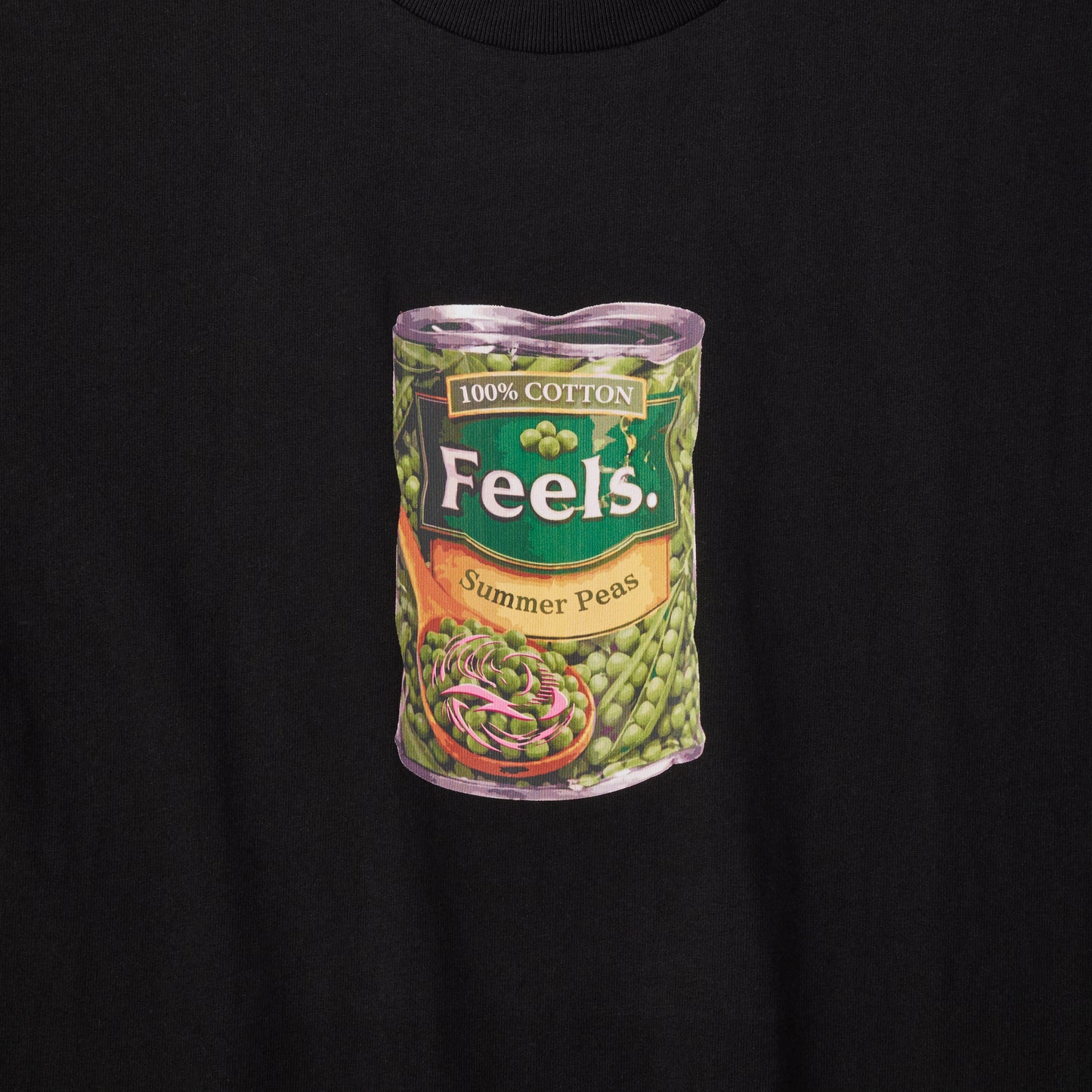 CANNED LOGO T-SHIRT BLACK