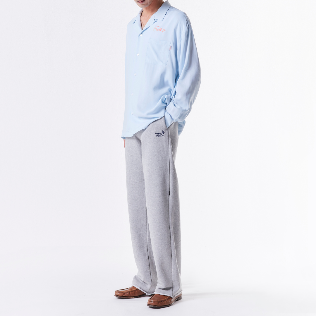 RAYON SHIRT LIGHT BLUE "DRESS CODE LINE"