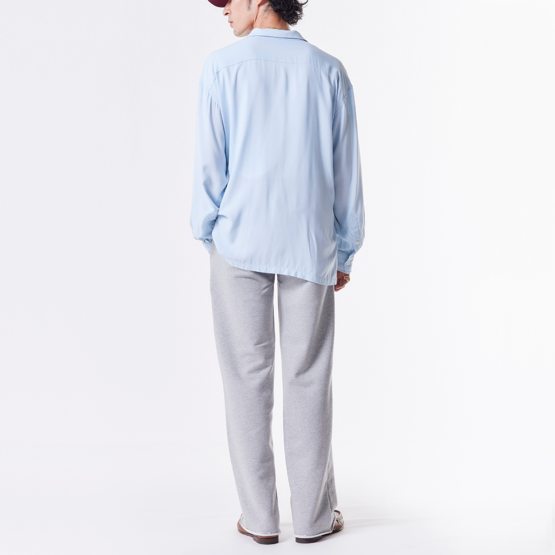 RAYON SHIRT LIGHT BLUE "DRESS CODE LINE"