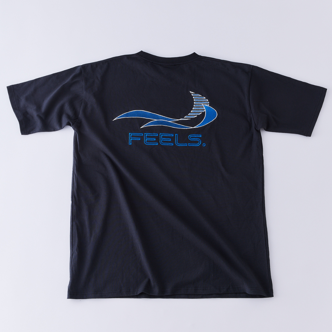 STITCH T-SHIRT BLACK – FEELS. STITCH T-SHIRT BLACK – FEELS.
