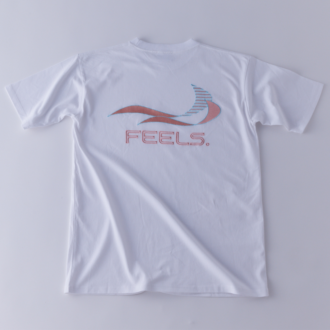 feels. シャツ STITCH T-SHIRT WHITE – FEELS.