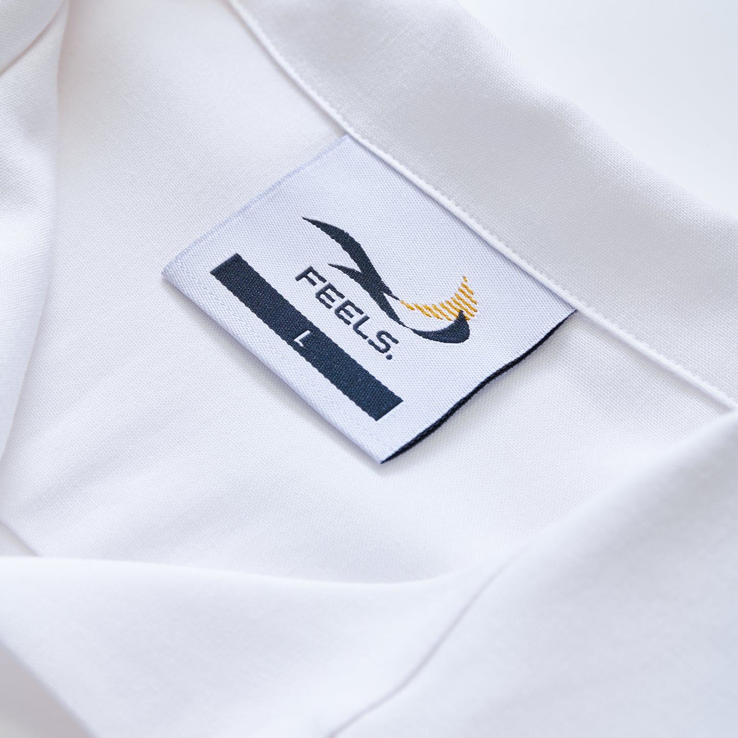 RAYON SHIRT WHITE "DRESS CODE LINE"