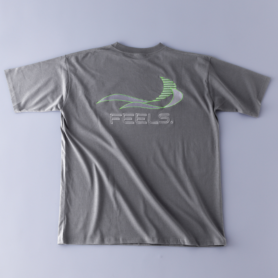 STITCH T-SHIRT GRAY – FEELS. STITCH T-SHIRT GRAY – FEELS.