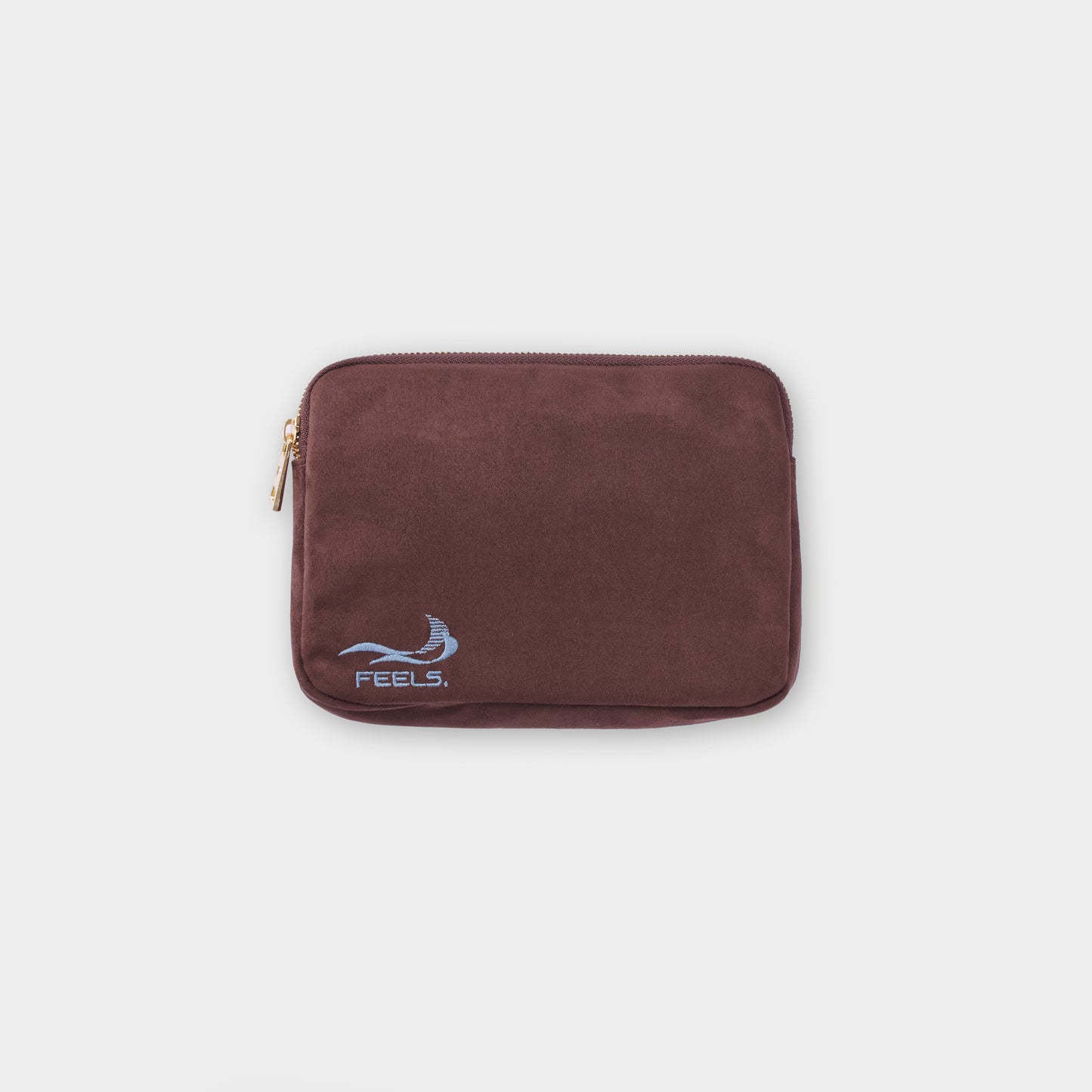 SUEDE TOUCH TRAVEL BAG BROWN
