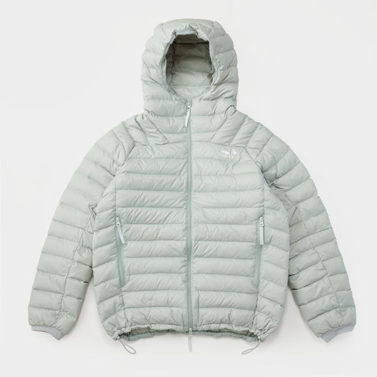 SHELL DOWN JACKET LIGHT GREEN