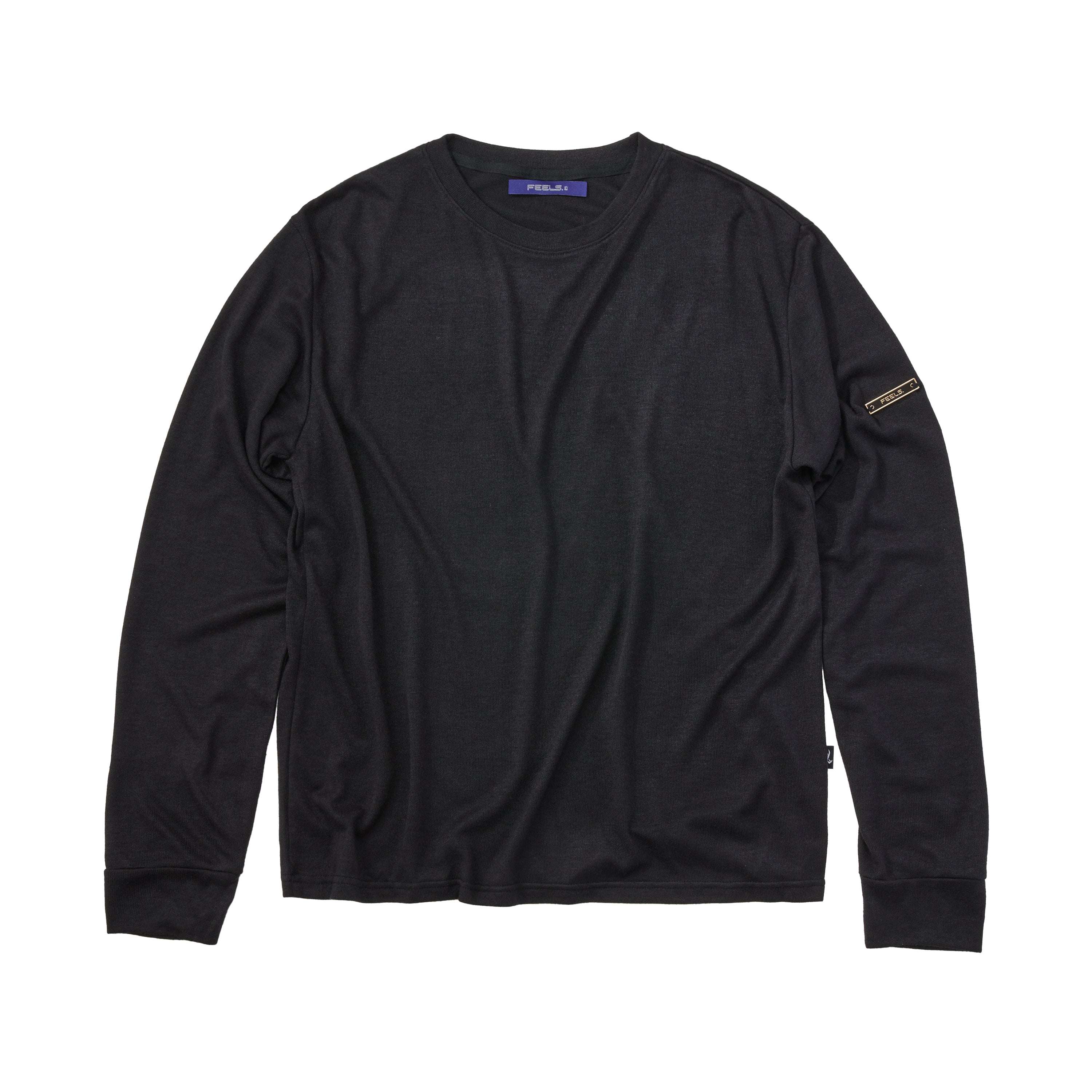 Feelsレーヨンニット ブラック サイズM RAYON KNIT BLACK – FEELS.