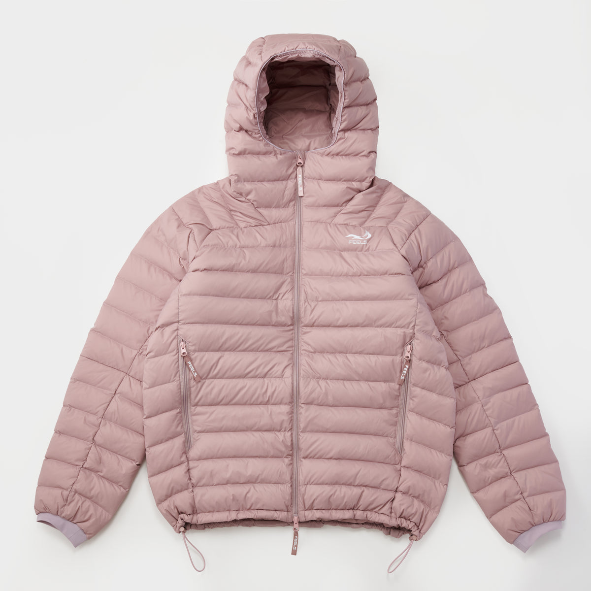 SHELL DOWN JACKET LIGHT PINK – FEELS