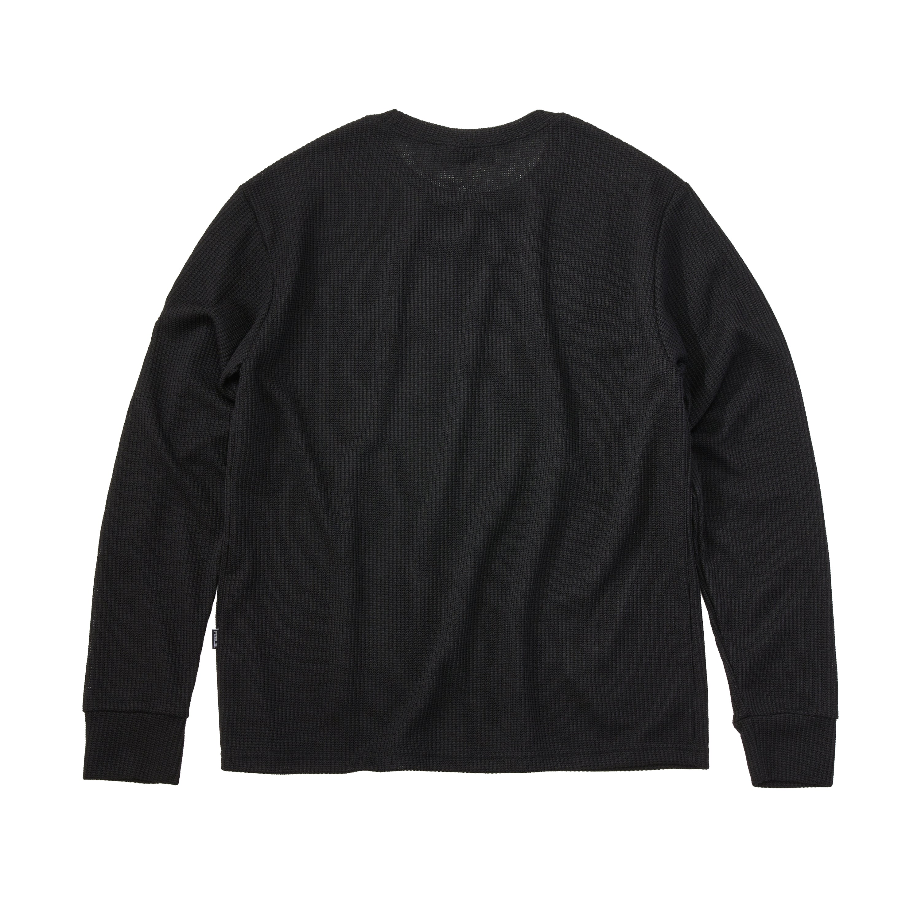 【即完売】THERMAL SHIRT BLACK feels. THERMAL SHIRT BLACK – FEELS.