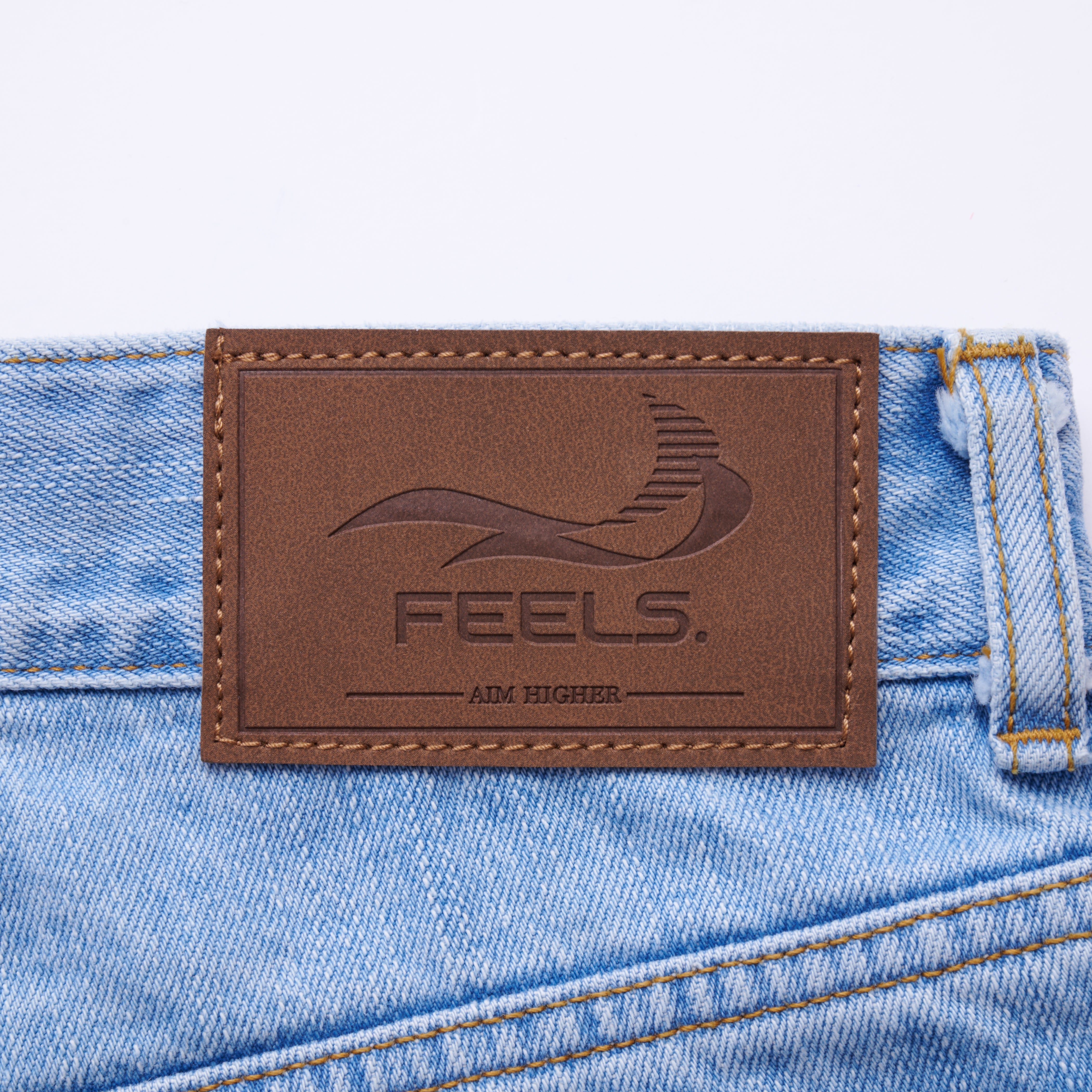 STANDARD STRAIGHT DENIM ICE BLUE – FEELS.
