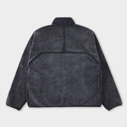 BOA FLEECE ZIP JACKET ASH BLACK