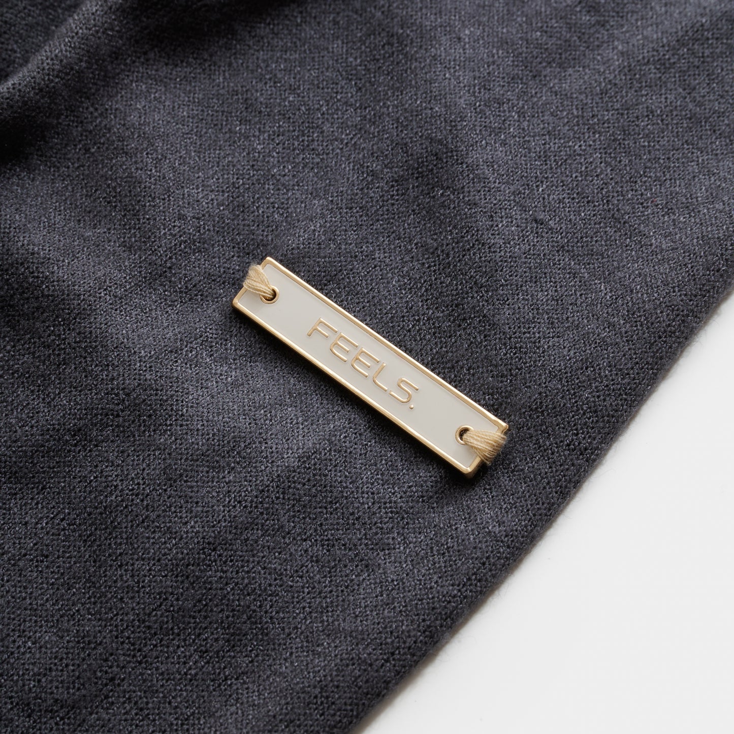 RAYON ZIP UP HOODIE GRAY