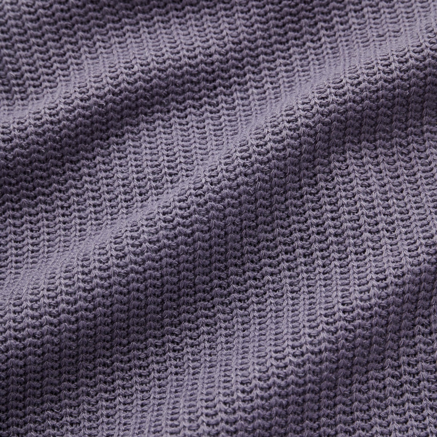 THERMAL ZIP UP HOODIE  GRAY