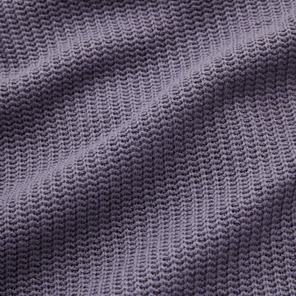 THERMAL ZIP UP HOODIE  GRAY