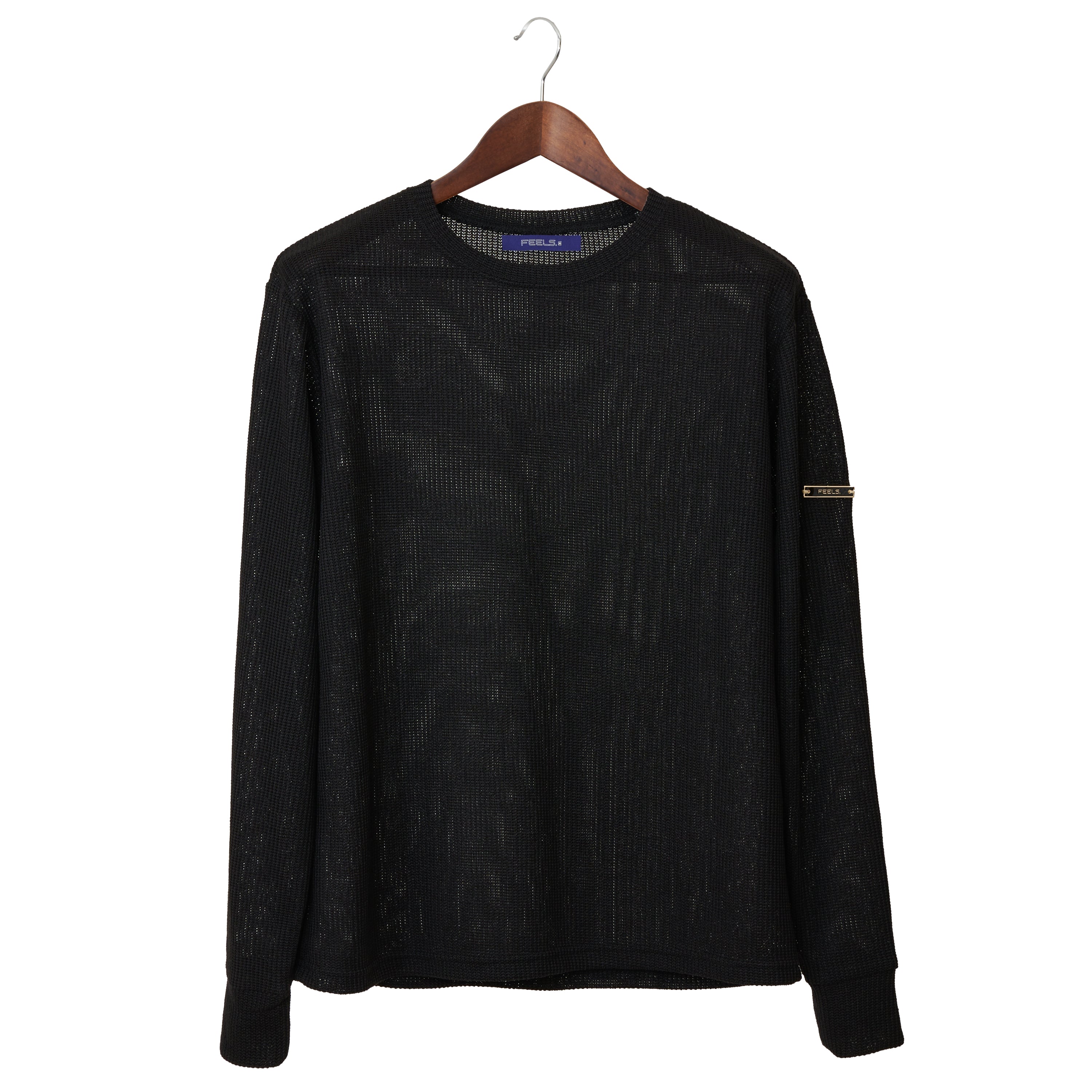 THERMAL SHIRT BLACK – FEELS.