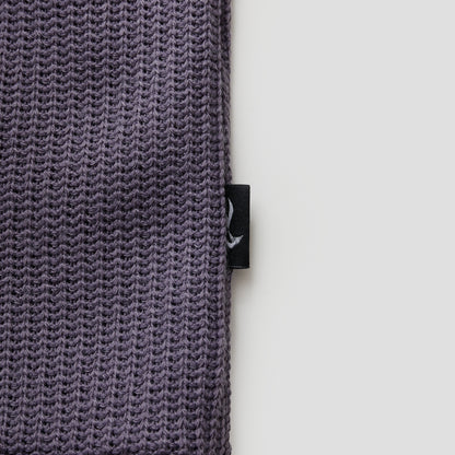 THERMAL ZIP UP HOODIE  GRAY