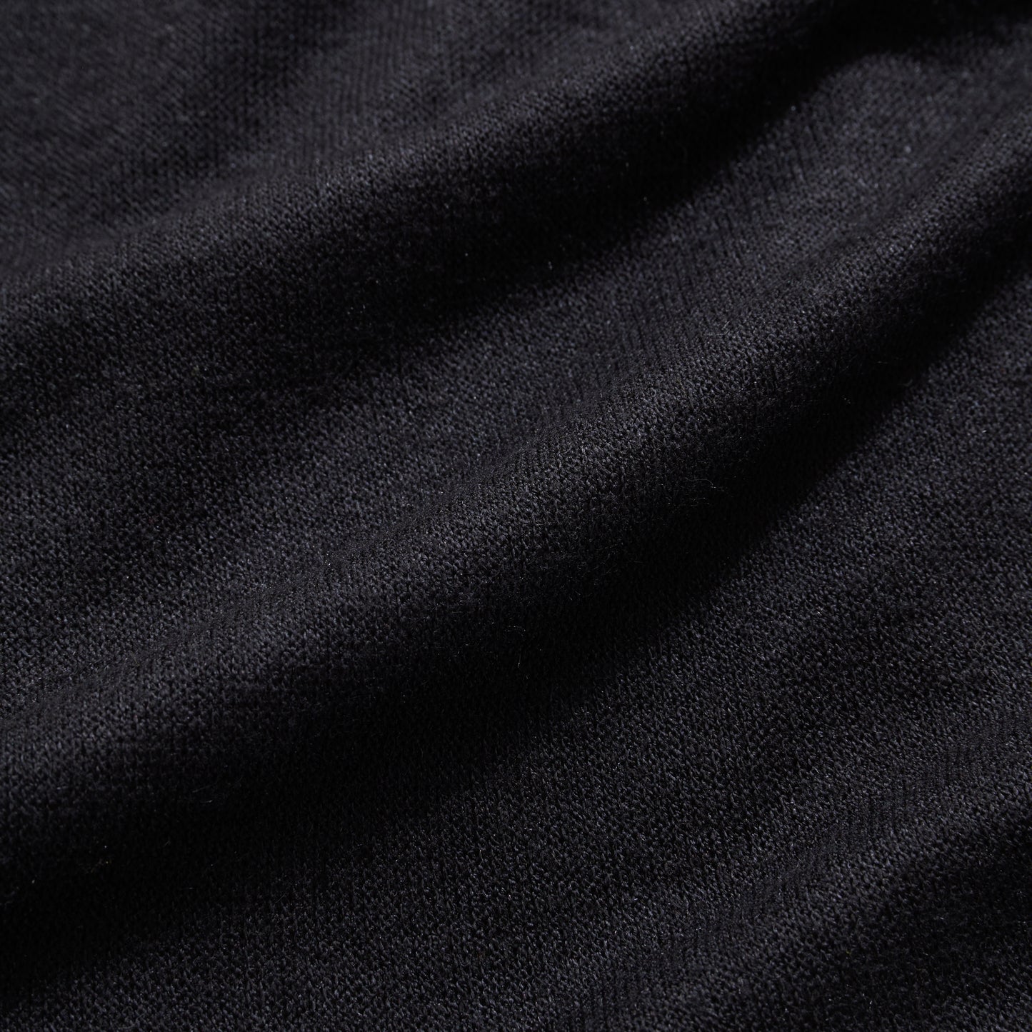 RAYON ZIP UP HOODIE BLACK