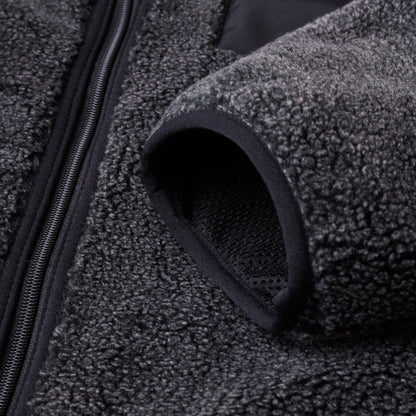 BOA FLEECE ZIP JACKET ASH BLACK