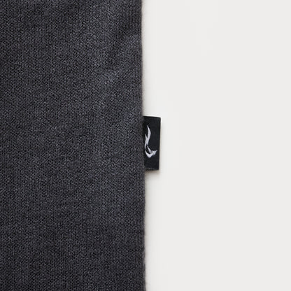 RAYON ZIP UP HOODIE GRAY