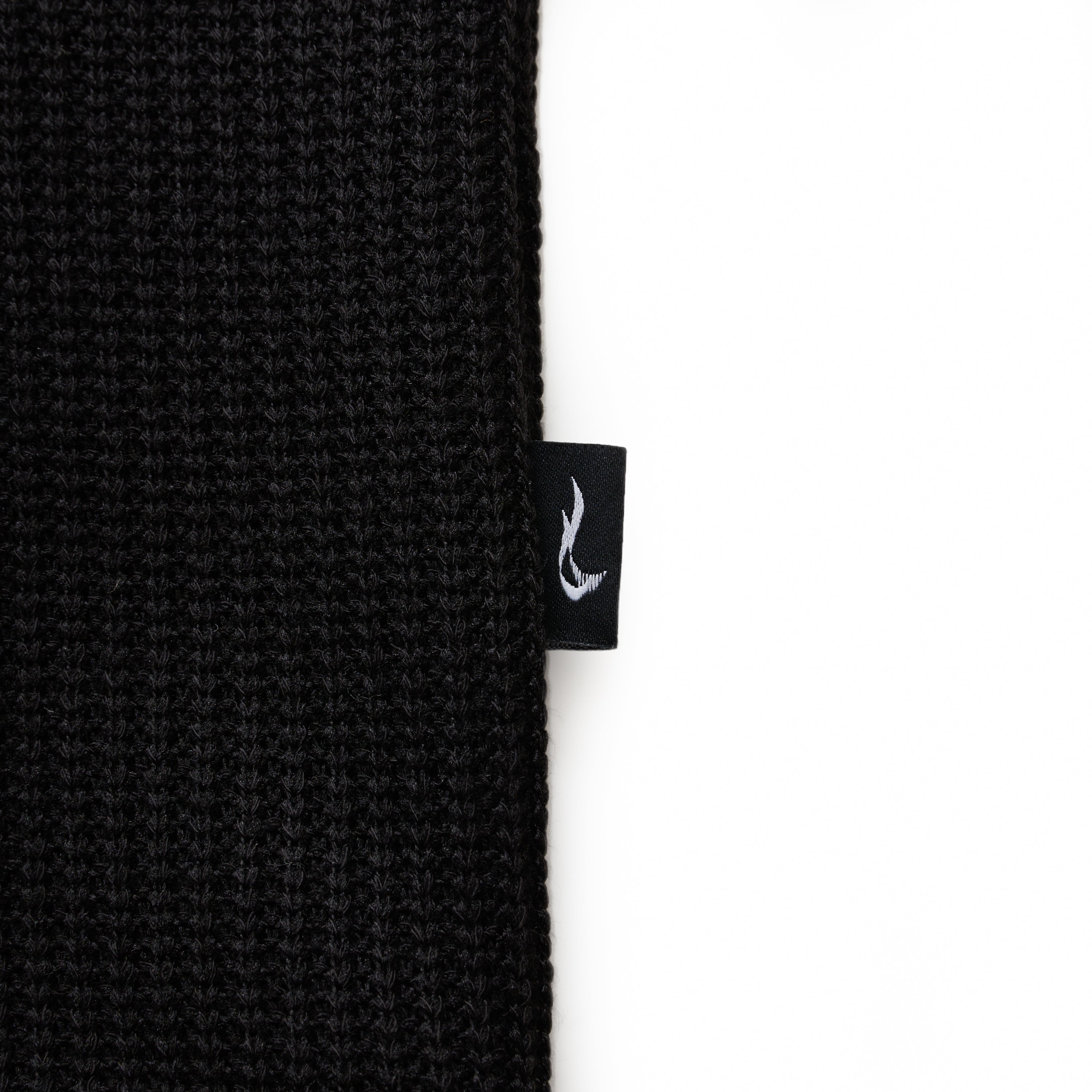 THERMAL ZIP UP HOODIE BLACK – FEELS.