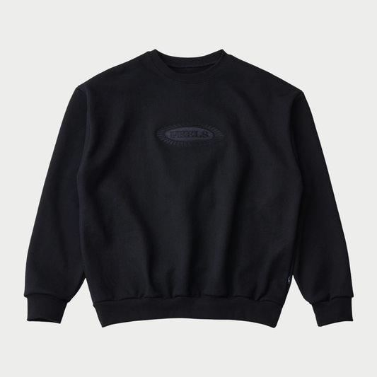 CREWNECK SWEATSHIRT BLACK