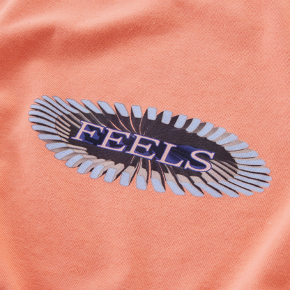 CLASSIC COLORED T-SHIRT CORAL ORANGE