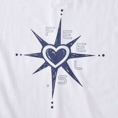 LOVE ICON PRINT T-SHIRT WHITE