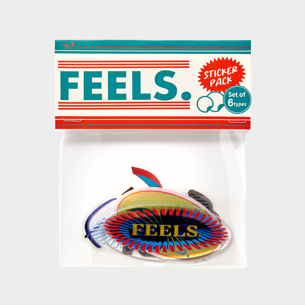 STICKER PACK Set of 6types – FEELS.