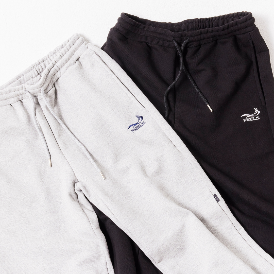 STRAIGHT PANTS GRAY "DRESS CODE LINE"