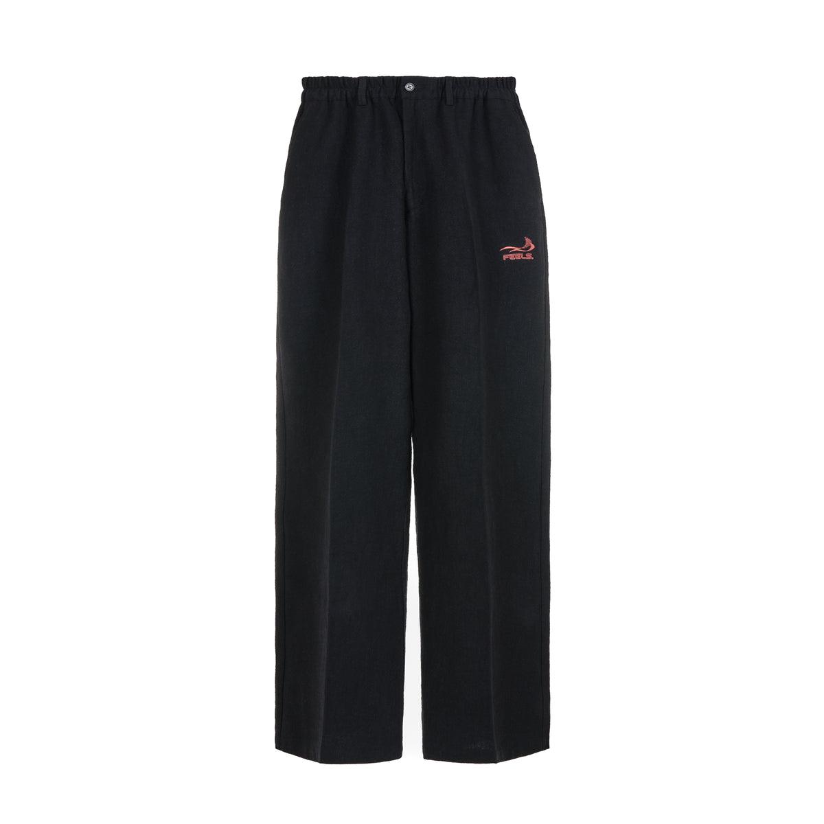 LINEN SLACKS BLACK – FEELS