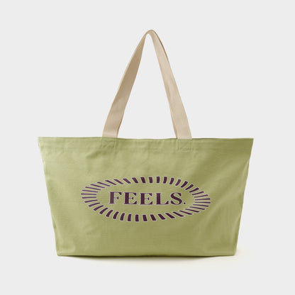 CANVAS TOTE BAG PISTACHIO
