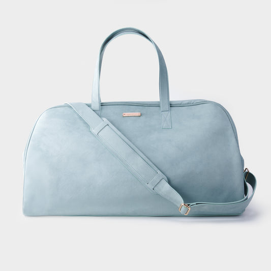 SUEDE TOUCH TRAVEL BAG 2026 SUMMER LIMITED LIGHT GREEN