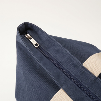 CANVAS TOTE BAG NAVY