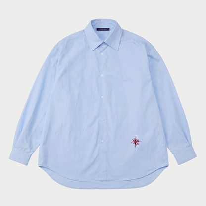 PURE COTTON SHIRT LIGHT BLUE