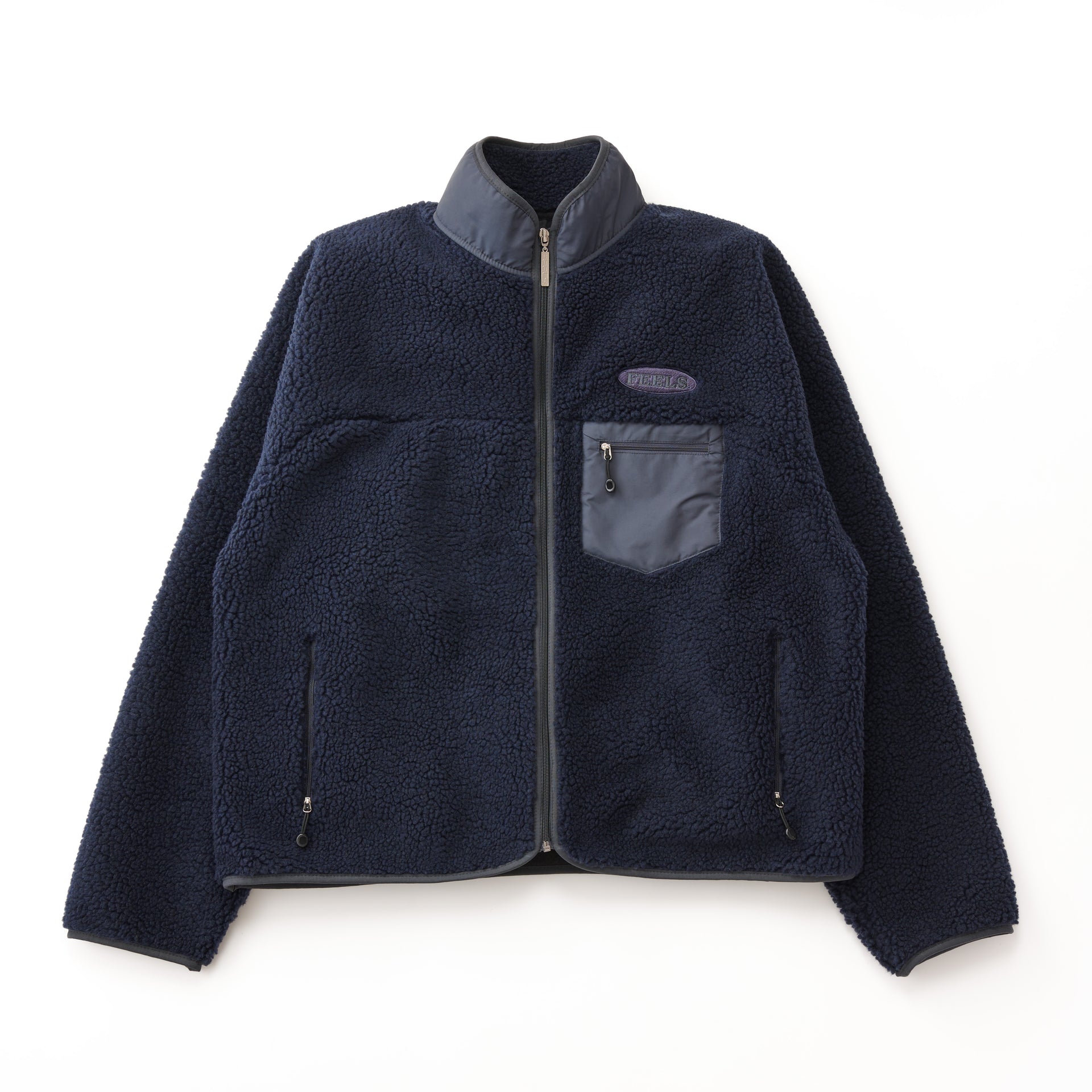 BOA FLEECE ZIP JACKET NAVY – FEELS