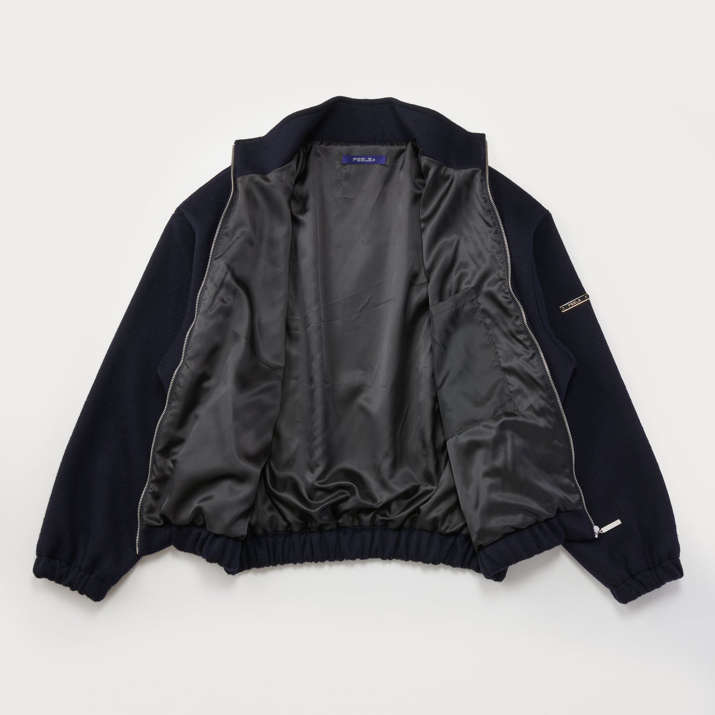 URBAN WOOL BLOUSON NAVY