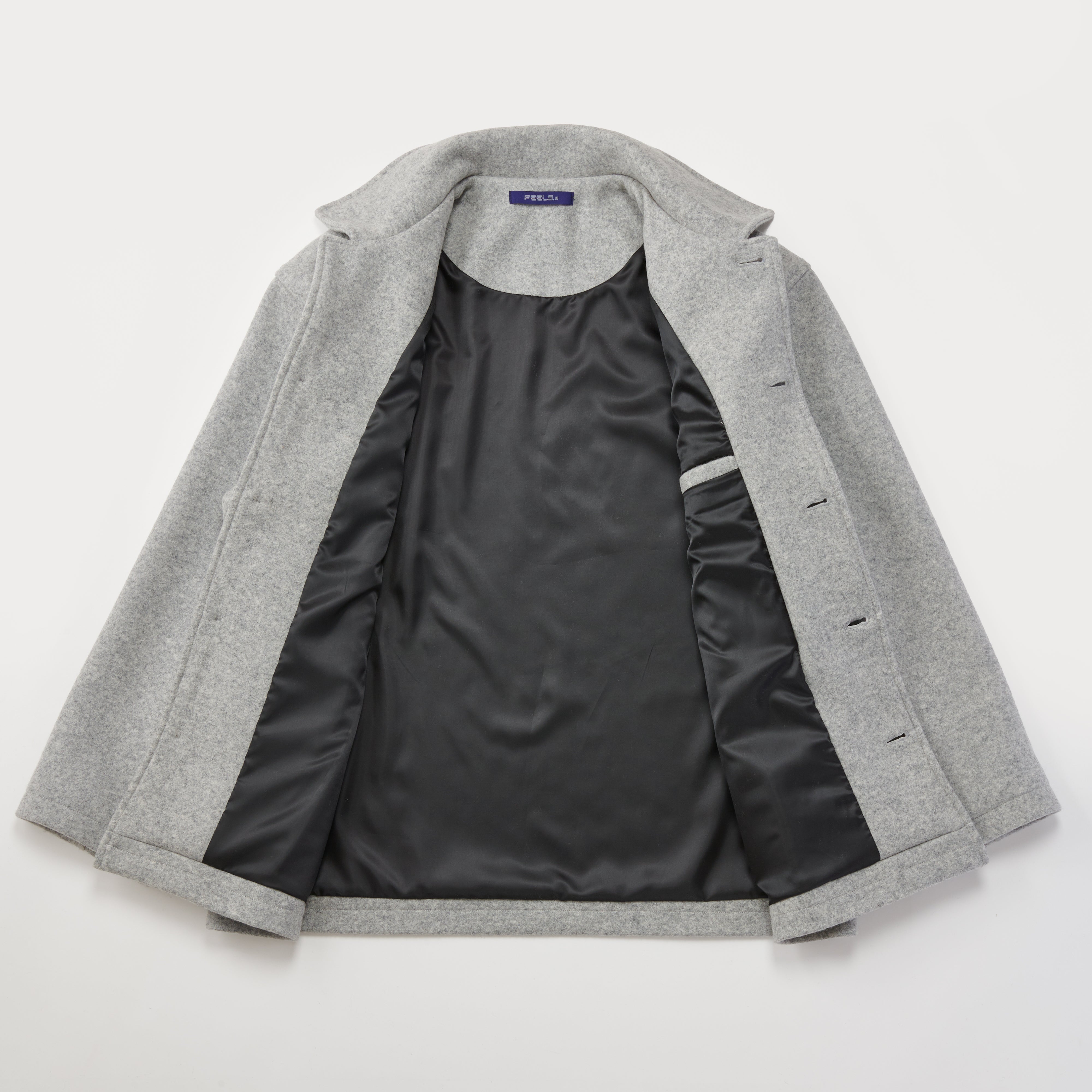 多*ん様 FEELS. OVERSIZEDWOOLCOAT LIGHT GRAY 多*ん様 FEELS. OVERSIZEDWOOLCOAT LIGHT GRAY メンズ 多*ん様 FEELS